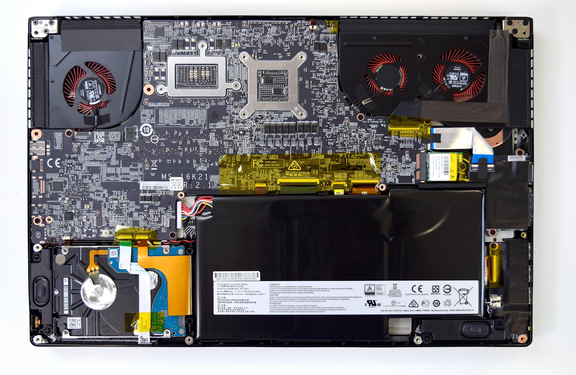 How to replace and fix MSI GS63 GS63VR MS16K3 40pin LED  K1N-3040100-H39  LCD Cable (MSI GS63VR 7RF Stealth Pro)
